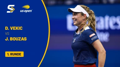 Donna Vekic (CRO) vs. Jessica Bouzas Maneiro (ESP) - 1. Runde - Court 10