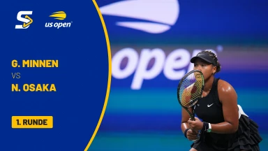 Greet Minnen (BEL) vs. Naomi Osaka (JPN) [23] - 1. Runde - Louis Armstrong Stadium