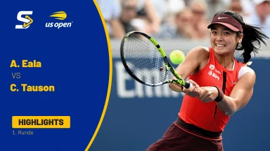 Alexandra Eala (PHI) vs. Clara Tauson (DEN) [14] - 1. Runde - Highlights