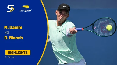Martin Damm (USA) vs. Darwin Blanch (USA) - 1. Runde - Highlights
