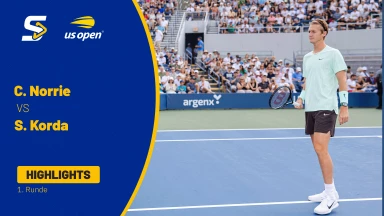 Cameron Norrie (GBR) vs. Sebastian Korda (USA) - 1. Runde - Highlights