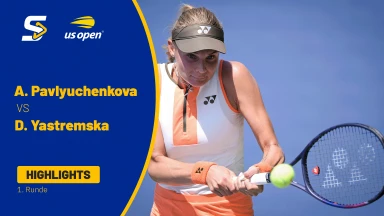 Anastasia Pavlyuchenkova vs. Dayana Yastremska (UKR) [30] - 1. Runde - Highlights