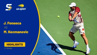 Joao Fonseca (BRA) vs. Miomir Kecmanovic (SRB) - 1. Runde - Highlights
