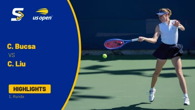Cristina Bucsa (ESP) vs. Claire Liu (USA) - 1. Runde - Highlights