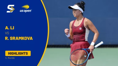 Ann Li (USA) vs. Rebecca Sramkova (SVK) - 1. Runde - Highlights
