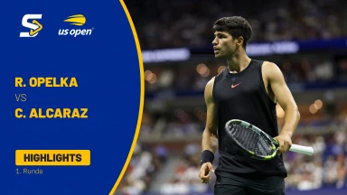 Reilly Opelka (USA) vs. Carlos Alcaraz (ESP) [2] - 1. Runde - Highlights