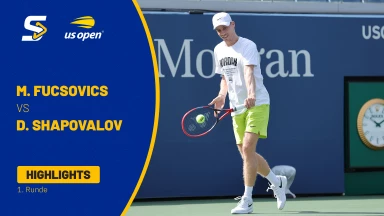 Marton Fucsovics (HUN) vs. Denis Shapovalov (CAN) [27] - 1. Runde - Highlights