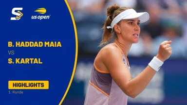 Beatriz Haddad Maia (BRA) [18] vs. Sonay Kartal (GBR) - 1. Runde - Highlights
