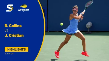 Danielle Collins (USA) vs. Jacqueline Cristian (ROU) - 1. Runde - Highlights