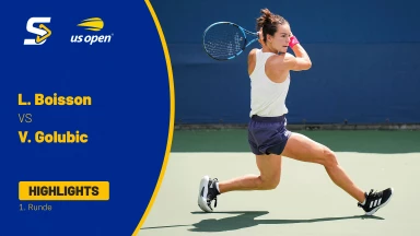 Lois Boisson (FRA) vs. Viktorija Golubic (SUI) - 1. Runde - Court 10