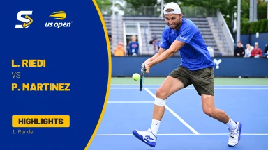 Leandro Riedi (SUI) vs. Pedro Martinez (ESP) - 1. Runde - Highlights