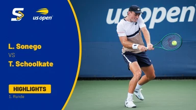 Lorenzo Sonego (ITA) vs. Tristan Schoolkate (AUS) - 1. Runde - Highlights