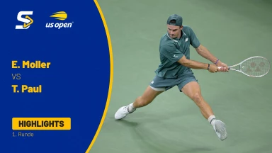 Elmer Moller (DEN) vs. Tommy Paul (USA) [14] - 1. Runde - Highlights