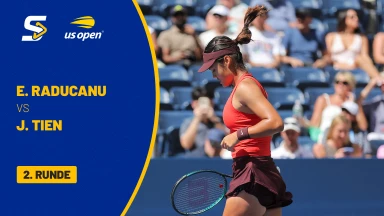 Emma Raducanu (GBR) vs. Janice Tjen (INA) - 2. Runde - kommentiert von Nicky Geuer - Louis Armstrong Stadium
