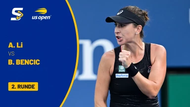 Ann Li (USA) vs. Belinda Bencic (SUI) [16] - 1. Runde - Court 12