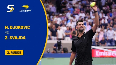 Novak Djokovic (SRB) [7] vs. Zachary Svajda (USA) - 2. Runde - kommentiert von Markus Theil - Arthur Ashe Stadium