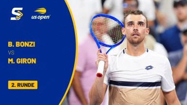 Benjamin Bonzi (FRA) vs. Marcos Giron (USA) - 2. Runde - Court 11