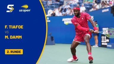 Frances Tiafoe (USA) [17] vs. Martin Damm (USA) - 2. Runde - kommentiert von Ulf Kahmke & Jonas Hartenstein - Grandstand