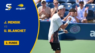 Jakub Mensik (CZE) [16] vs. Ugo Blanchet (FRA) - 2. Runde - Court 7