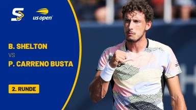 Ben Shelton (USA) [6] vs. Pablo Carreno Busta (ESP) - 2. Runde - Louis Armstrong Stadium