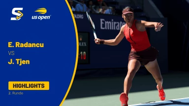 Emma Raducanu (GBR) vs. Janice Tjen (INA) - 2. Runde - Highlights