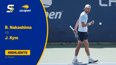 Brandon Nakashima (USA) [30] vs. Jerome Kym (SUI) - 2. Runde - Highlights
