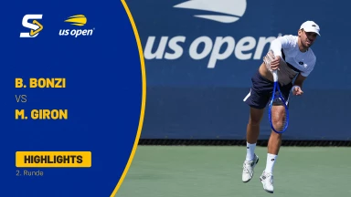 Benjamin Bonzi (FRA) vs. Marcos Giron (USA) - 2. Runde - Highlights