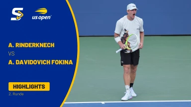Arthur Rinderknech (FRA) vs. Alejandro Davidovich Fokina (ESP) [18] - 2. Runde - Highlights