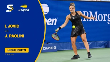 Iva Jovic (USA) vs. Jasmine Paolini (ITA) [7] - 2. Runde - Highlights