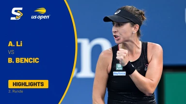 Ann Li (USA) vs. Belinda Bencic (SUI) [16] - 2. Runde - Highlights