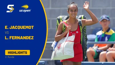 Elsa Jacquemot (FRA) vs. Leylah Fernandez (CAN) [31] - 2. Runde - Highlights