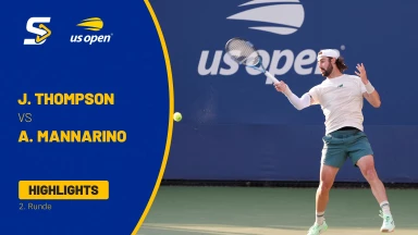 Jordan Thompson (AUS) vs. Adrian Mannarino (FRA) - 2. Runde - Highlights