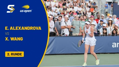 Ekaterina Alexandrova [13] vs. Xinyu Wang (CHN) - 2. Runde - Court 11