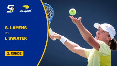 Suzan Lamens (NED) vs. Iga Swiatek (POL) [2] - 2. Runde -  kommentiert von Markus Theil - Arthur Ashe Stadium