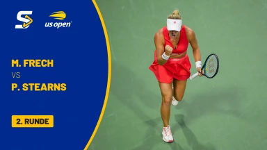 Magdalena Frech (POL) [28] vs. Peyton Stearns (USA) - 2. Runde - Court 6