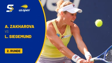 Anastasia Zakharova vs. Laura Siegemund (GER) - 2. Runde -  kommentiert von Markus Theil - Court 10