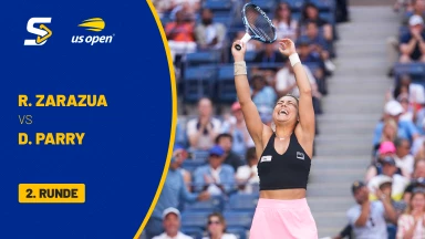 Renata Zarazua (MEX) vs. Diane Parry (FRA) - 2. Runde - Court 5