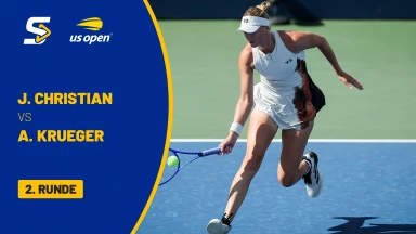 Jacqueline Cristian (ROU) vs. Ashlyn Krueger (USA) - 2. Runde - Court 11