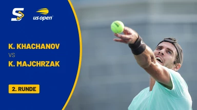 Karen Khachanov [9] vs. Kamil Majchrzak (POL) - 2. Runde - Court 11