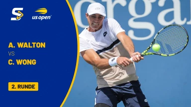 Adam Walton (AUS) vs. Coleman Wong (HKG) - 2. Runde - Court 10
