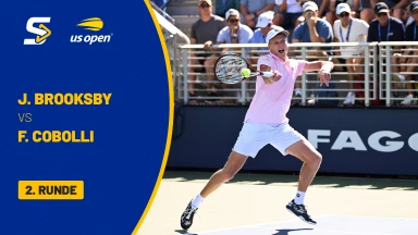 Jenson Brooksby (USA) vs. Flavio Cobolli (ITA) [24] - 2. Runde - Stadium 17