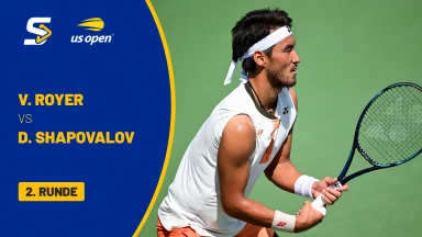 Valentin Royer (FRA) vs. Denis Shapovalov (CAN) [27] - 2. Runde - Court 7