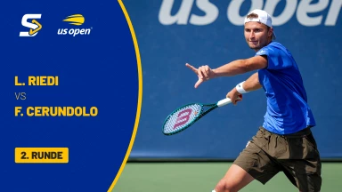 Leandro Riedi (SUI) vs. Francisco Cerundolo (ARG) [19] - 2. Runde - kommentiert von Nicky Geuer - Court 5