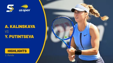 Anna Kalinskaya [29] vs. Yulia Putintseva (KAZ) - 2. Runde - Highlights