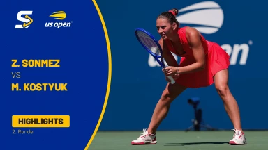 Zeynep Sonmez (TUR) vs. Marta Kostyuk (UKR) [27] - 2. Runde - Highlights