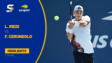 Leandro Riedi (SUI) vs. Francisco Cerundolo (ARG) [19] - 2. Runde - kommentiert von Nicky Geuer - Court 5 - Highlights