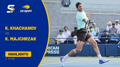 Karen Khachanov [9] vs. Kamil Majchrzak (POL) - 2. Runde - Court 11 - Highlights