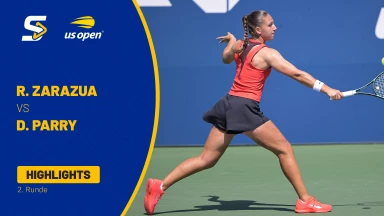 Renata Zarazua (MEX) vs. Diane Parry (FRA) - 2. Runde - Highlights