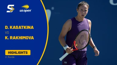 Daria Kasatkina (AUS) [15] vs. Kamilla Rakhimova - 2. Runde - Highlights