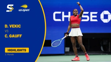 Donna Vekic (CRO) vs. Coco Gauff (USA) [3] - 2. Runde - Highlights